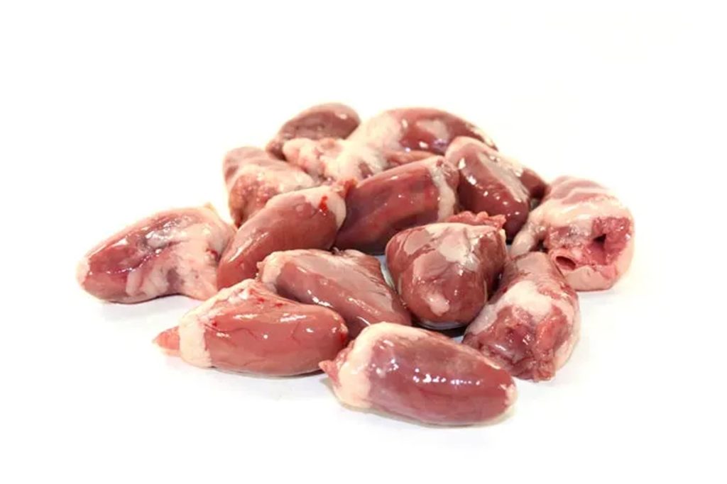 Chicken hearts