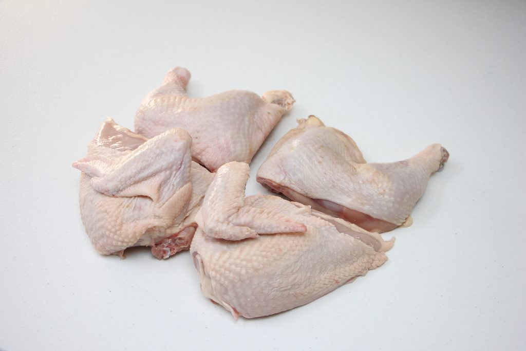 Quartered Chicken