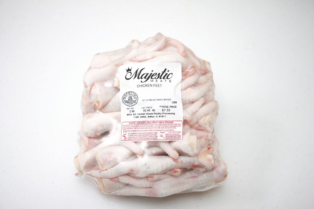 chicken feet for sale by Majestic Meats