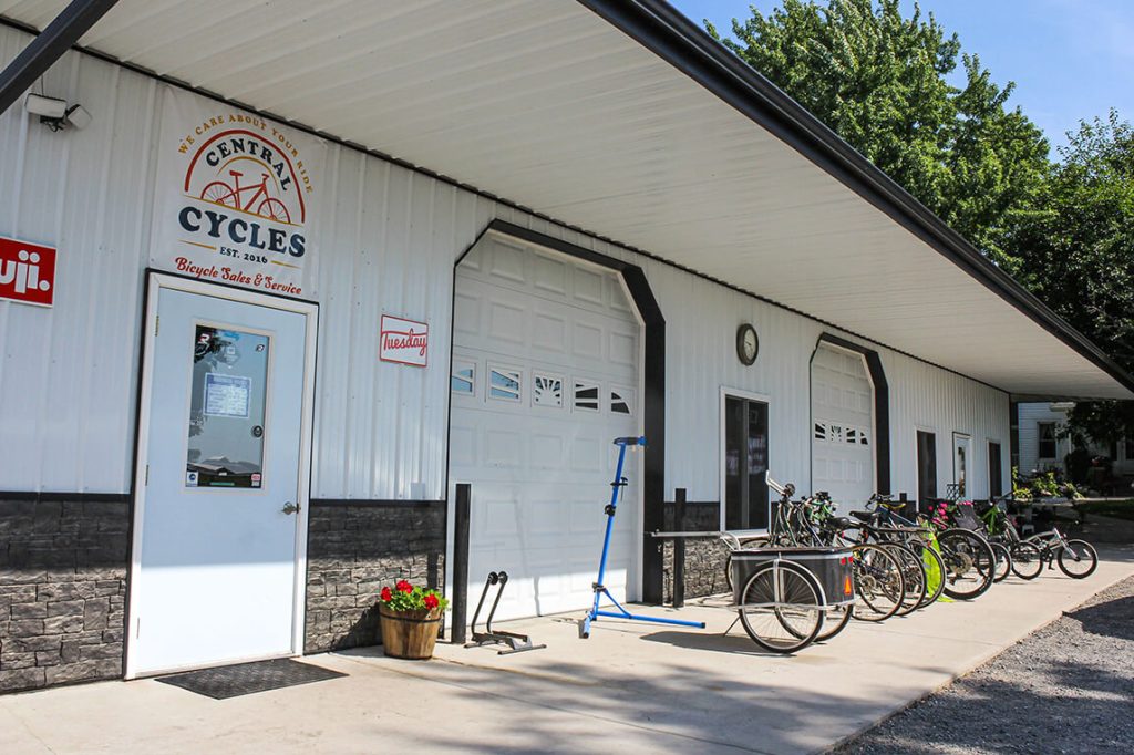 Central Cycles store front